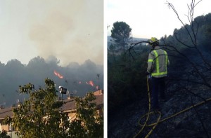 foc masquefa gener 2016 bombers - La Veu de l'Anoia - VeuAnoia.cat
