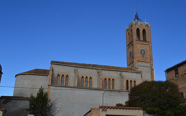 Esglesia parroquial Sant Pere Masquefa - Foto Mª Alba Flickr - La Veu de l'Anoia - VeuAnoia.cat