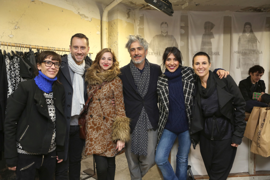 El Rec.014 va rebre l’actor Joan Negrié i les actrius Cristina Brondo i Anna Moliner, al mig. 