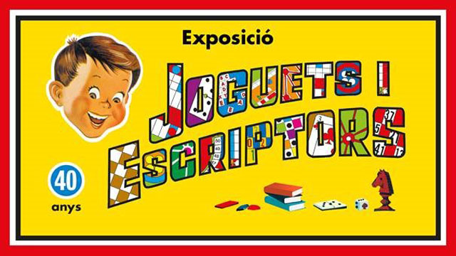 Exposició Joguets i Escriptors Biblioteca