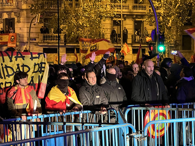 aldarulls madrid espanya manifestació amnistia