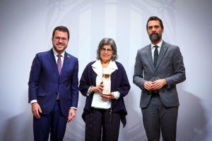 Victòria Rabal recull el Premi Nacional d'Artesania