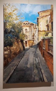 “Fondo” pintat per Julio García