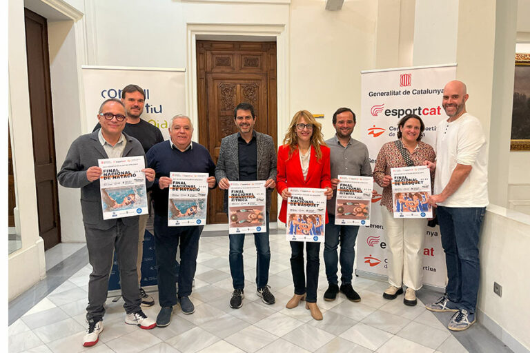 Presentació de les finals dels Jocs Esportius de Catalunya amb seu a Igualada.