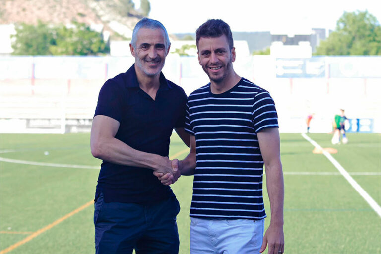 Josep Padró i Edu Berrocal anuncien la renovació com a tècnic de l'Igualada per la temporada 24/25.