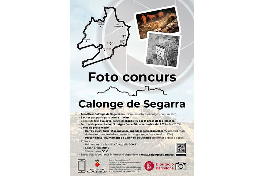 Cartell del concurs fotogràfic.