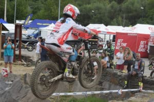 Maria López del Rio durant la celebració de la prova del Campionat d'Espanya.
