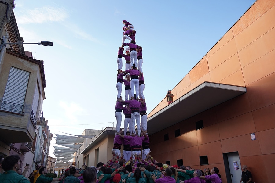 4d8 dels Moixiganguers als Hostalets. Imatge de Pau Corcelles