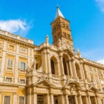 Façana de la basílica de Santa Maria la Major, a Roma