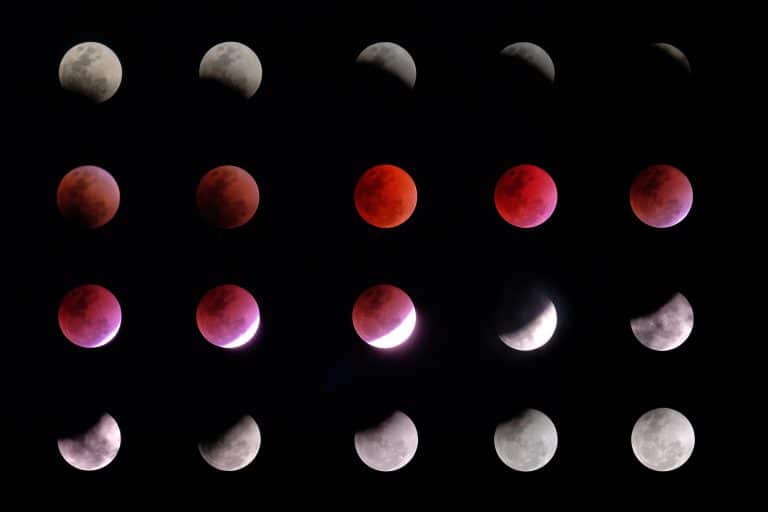 phases lunar eclipse